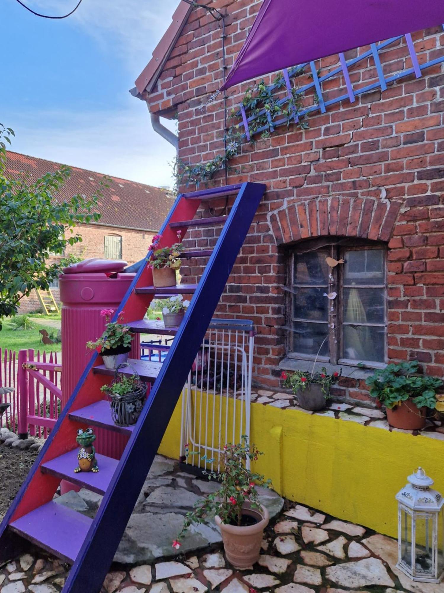 Maerchenhaft Urlauben Auf Dem Alpakahof Rambow Exterior foto
